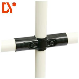 China Electrophoretic Lean Tube Connector Pipe Fitting Joints Glossy Surface CE wholesale