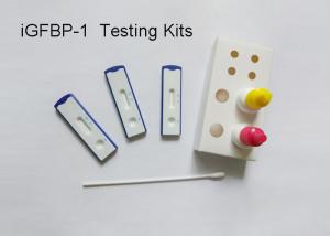 China IGFBP-1 Home Fertility Testing Kits , Vaginal Secretion Pregnancy Detection Kit wholesale