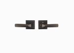 Brass Privacy Lever Door Handle