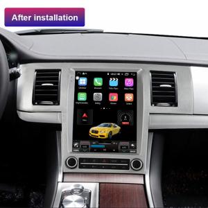 China Tesla Screen Jaguar Xf Android Head Unit Android 10 Navigation Headunit 128GB 24V wholesale