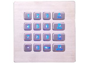 China Customized Industrial Numeric Keypad Rugged Waterproof Panel Mount wholesale