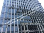 Double/Triple Insulated Fire Glass Façade Curtain Walling Units Structural