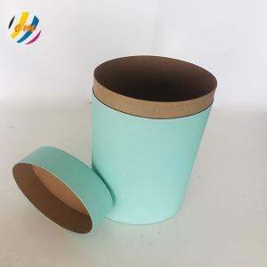 China Oval 145mm Height 84mm Diameter Corrugated Cardboard Tube wholesale