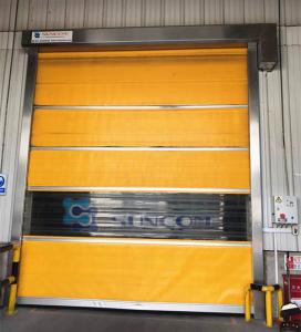 China High Performance Industrial High Speed Door Low Noise 0.5-1.0m/s Closing Speed Optional Lighting wholesale