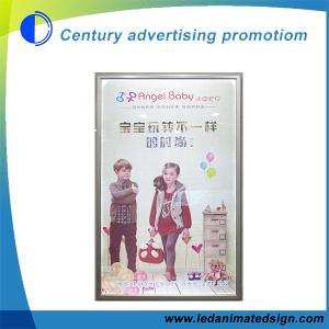 China Ultra thin aluminum frame led light box wholesale