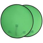 142cm ID Photo Green Screen Video Backdrop Canvas Spray Painted