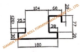 Roof Beam Container House Roll Forming Machine PPGI Material CE