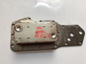 China 6D102 7P 6735-61-2110 Engine Oil Cooler Cover Core For Excavator Parts PC200-6 wholesale
