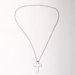Sublimation Cross Necklace With Aluminum Insert Personalized Sublimation Gifts