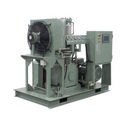 Big Capacity Oil Free Piston Gas Compressor Air Booster Nitrogen Gas Booster