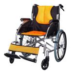 Folding Transport Lightweight Wheelchair Manual 24 Inch Wheelchair