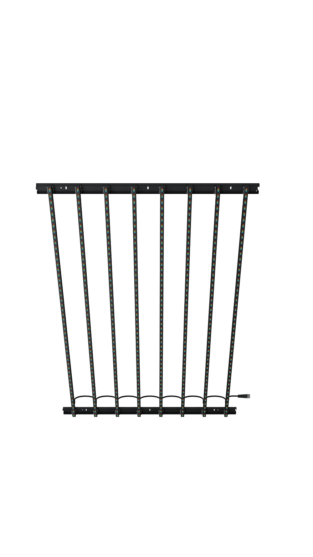 P55 2R2G2B Outdoor LED Mesh Screen 3600CD/sqm For Building Facade