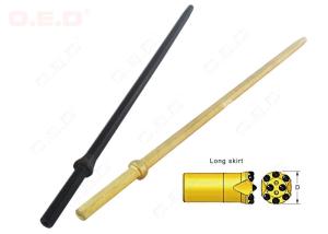 China Mining Tools Tapered Integral Drill Rods 11 Degree Hex 19 Hex22 Length 800mm wholesale