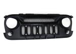 Ghost Style Auto Front Grille for 2007-2017 Jeep Wrangler&Wrangler Unlimited JK