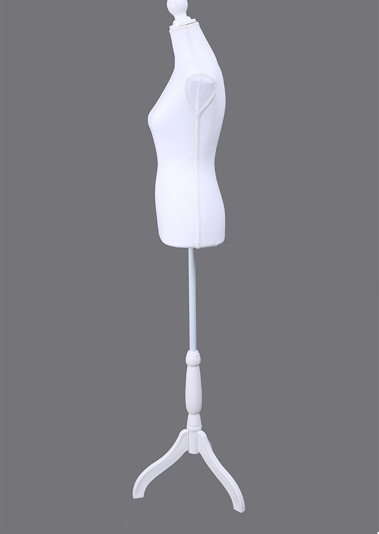 Factory direct sales foam cloth female model clothing display props bust printed linen cloth pin-inserable cloth