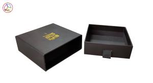 China Cardboard Fancy Paper Gift Box Ribbon Decoration With Hot Stamping Craft wholesale