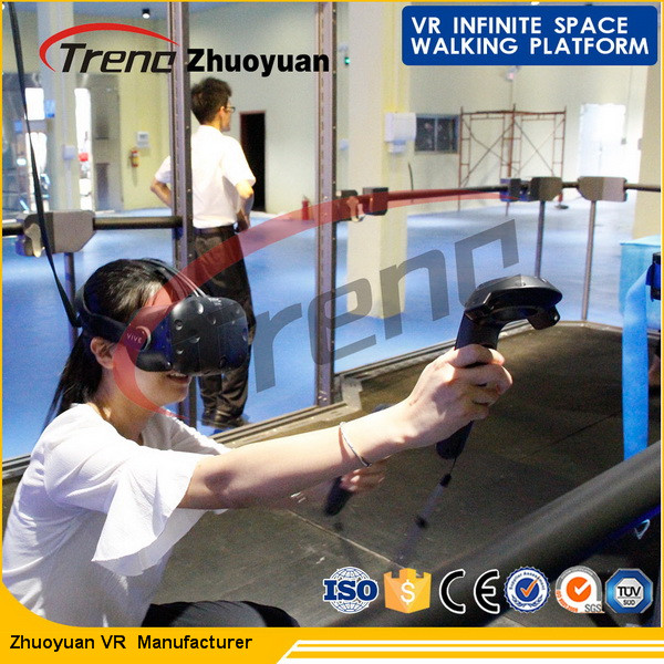 Virtual Reality Cinema 2 Handles VR Space Walk 600kg Play With HTC Glasses