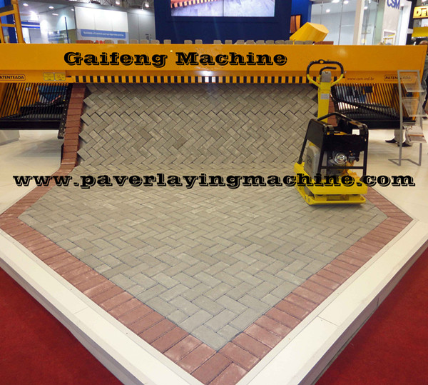 GF-3.5 paving brick laying machine