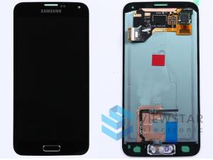 China Black Samsung Galaxy S5 LCD Screen Cell Phone Digitizer With Home Button wholesale