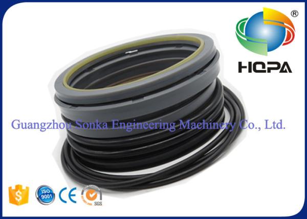 Abrasion Resistant Hydraulic Cylinder Seal Kits Black Grey Color , Color