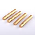 Aluminum 6063-T6 Custom Brass Turning Parts 950mm Hexagonal Aluminum Extrusion