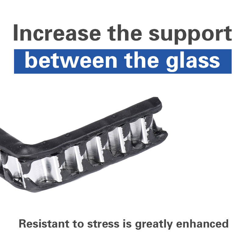 Factory AGM butyl rubber warm edge spacer for glass