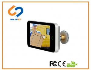China HD LCD Screen Lookout Smart Door Viewer / Wide Angle Digital Door Viewer Wifi wholesale