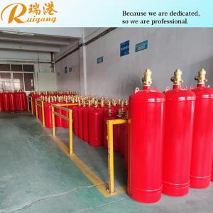 China 100L Capacity FM 200 Cylinders Red Cylinder Wall With 2.5MPa Storage Pressure wholesale