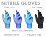 Nitrile Gloves Strong Anti Cut Nitrile Gloves Powder Free Disposable Industrial