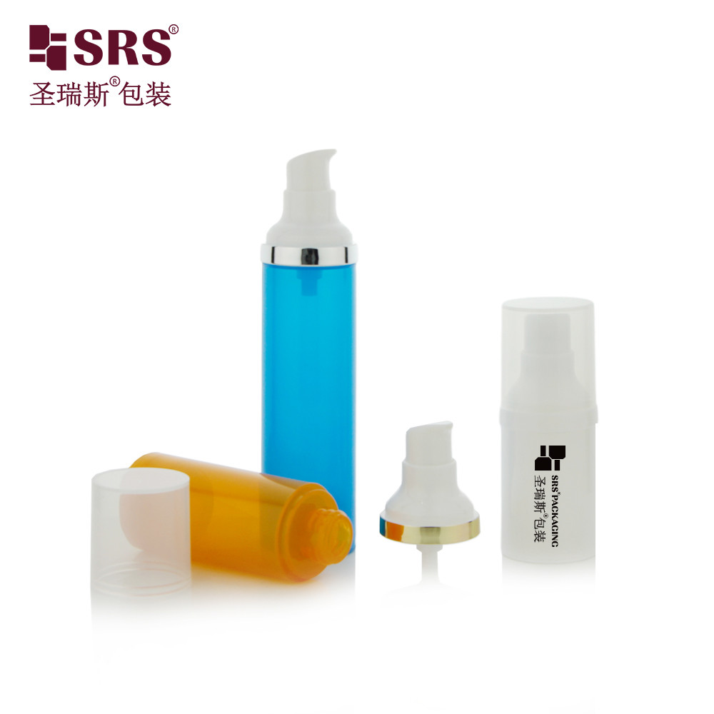 PA0205 15ml 30ml 50ml Eco-Friendly PP Customize Color Airless Pump Lotion Foundation Liquid Bottle Packaging
