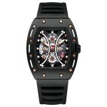 Timepiece 12mm Quartz Plastic Watch 100g Mens Fashion Plastic Watch
