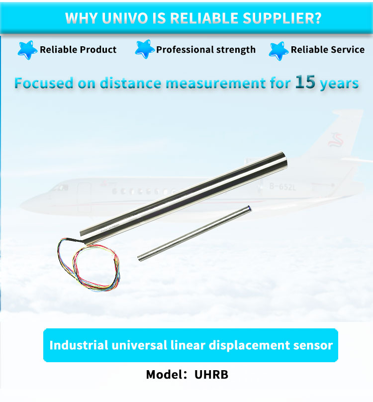 UNIVO UHRB LVDT Linear Position Sensor for Accurate Distance Measurement in Automation