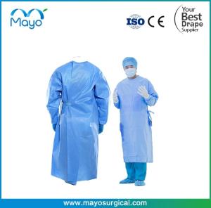 China 510K AAMI Level 4 Gown S-XXL AAMI Level 3 Surgical Gown For Food Check wholesale