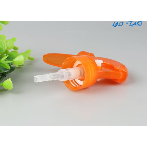 Cosmetic Bottle Plastic Trigger Sprayer / 24 410 Trigger Sprayer For Daily Cleaning
