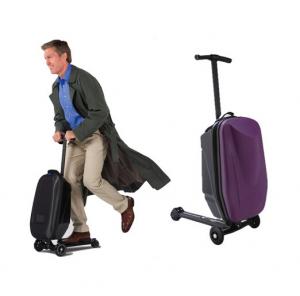 China Airport travel micro 3in1 carry-on travel bag/scooter luggage,trolley luggage with 3 wheel wholesale