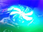 Windmill strobe flash Rainbow color Car/ Motorcycle DRL daytime running light
