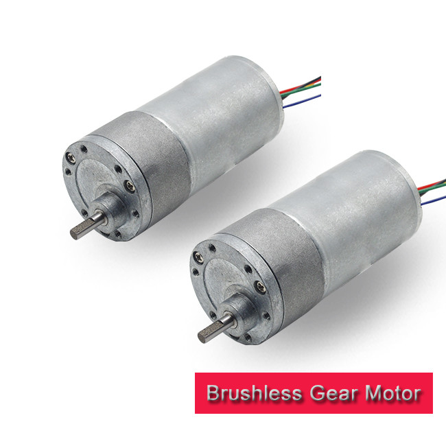 Smart Robots Brushless Gear Motor 37mm Offset Shaft Spur Gearbox With 37mm Gearbox