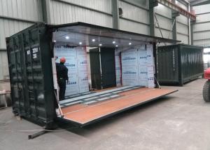China Welded Corrugated Plates Shipping Container Exhibition wholesale