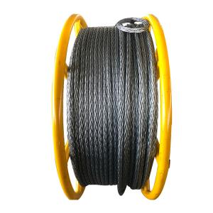 China 15mm Anti Twist Steel Wire Rope For Stringing Conductor In Overhead Transmission Line wholesale