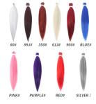 Material Ombre Crochet Braiding Hair Expression Pre Stretched Hair With 100g