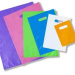 Logo Design Printed Biodegradable Shopping Bags Handle Recycled