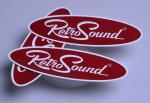 Custom printing high quality PVC vinyl die cut oval UV resistant car sticker