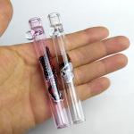 Steamroller Taster Glass Hand Pipe Hookah Heady Pocket 12mm Diameter