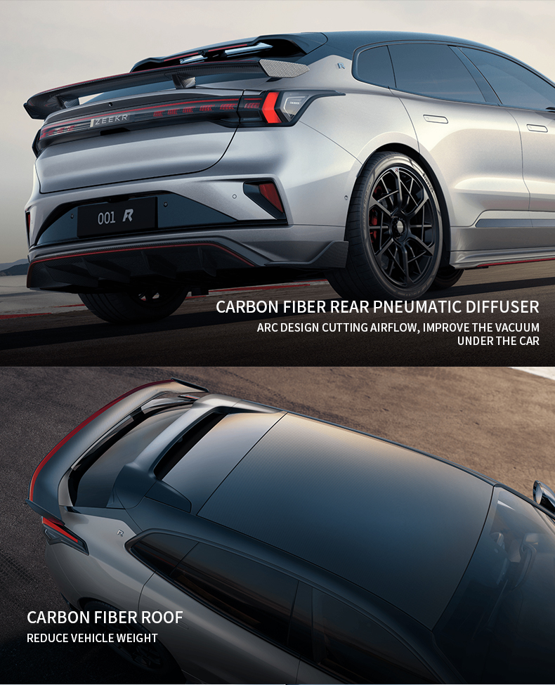 Affordable Zeekr 001 FR Z-Sport You We Me Edition Electric Car with 2.07s Acceleration Time and Max Torque of 1280N.m
