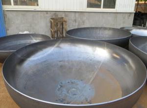 China Spherical Carbon Steel Oval Head Seal Stainless Steel Head Pipe Cap wholesale