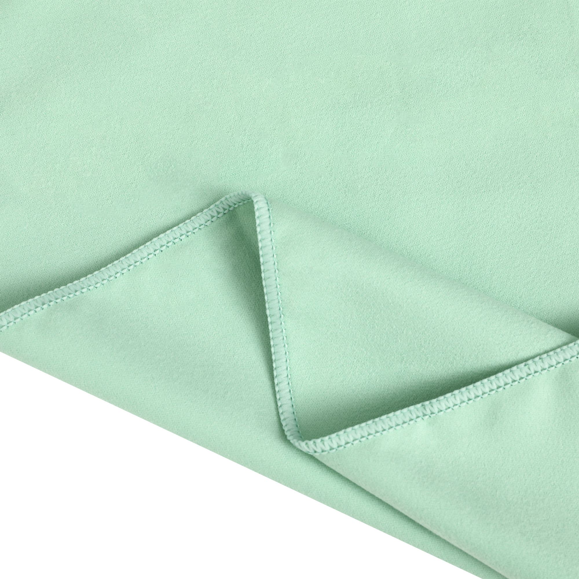 Green Embroidered Fitness Golf Sports Sweat Towel Microfibre Swimming Towel Custom