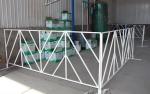 sports portable US standard white powder coating crowd control barriers