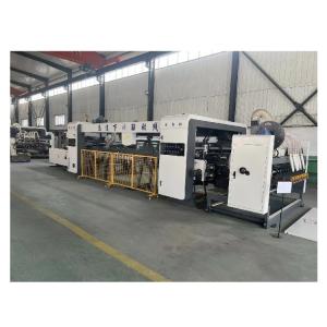 China Box Printing Slotting Die Cutting Gluing Machine for Corrugated Carton Box Production wholesale