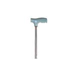Medical Steel Adjustable Height Four Leg Crutch For The Disabled