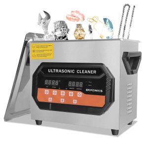 China SUS304 Stainless Steel Ultrasonic Cleaner 3.5L Pro w/ 150W Heater Digital Timer for Jewelry Tools Eyewear Toys wholesale